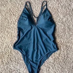 Blue one piece